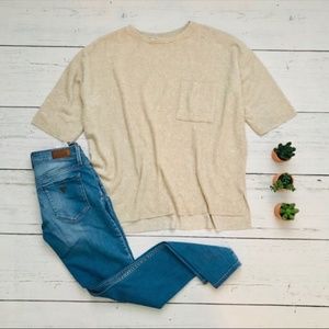 ZARA Trafaluc Short Sleeve Frocket Tee